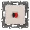 Розетка аудио, Эра Elegance, сл.кость, 14-3111-02