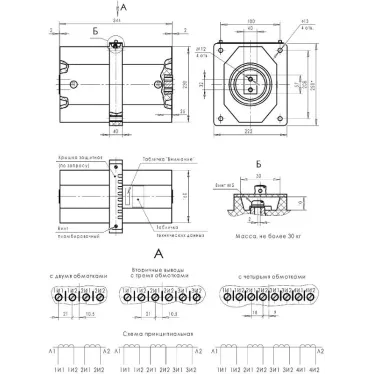 Трансформатор тока ТЛК-СТ-10-ТПК4(1)-0,5S/10Р10-10ВА/15ВА-300/5-300/5 31,5 81 У3