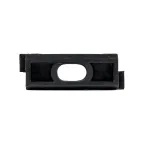 Крепеж-клипса d16 мм (100 шт) черная -Plast