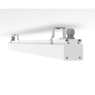 Cветильник светодиодный линейный Mercury Mall IP54 1103x54x58 мм акрил 40W 4000К белый RAL9003 муар | V1-R0-00533-31000-5404040 | VARTON