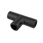 Тройник открывающийся, IP40, д.16мм, черный
