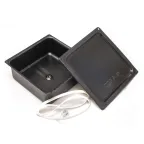 Коробка протяжная металлическая У-996 IP54 грунтованная с уплотнителем 200х200х80 мм | PR08.26169 | Промрукав