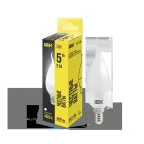 Лампа светодиодная LED 5Вт Е14 220В 4000К CB35 свеча на ветру | LLE-CB35-5-230-40-E14 | IEK
