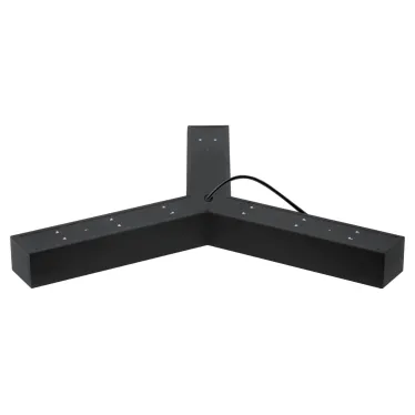 Светильник светодиодный Geometria Igrek SPO-144-B-40K-066 66Вт 4000К 4000Лм IP40 1200*1200*80 черный подвесной ЛТ | Б0058889 | ЭРА