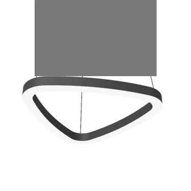 Светодиодный светильник Enso A 560x530x40 мм 40 Вт 3000 К подвесной RAL9003 белый матовый с рассеивателем опал | V1-R0-0A403-30000-2004030 | VARTON