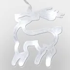 Фигура светодиодная "Олененок" на присоске с подвесом, цвет белый | 501-016 | NEON-NIGHT