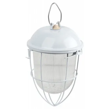 Светильник НСП 41-200-003 с решеткой Желудь сталь стекло IP54 E27 max 200Вт 185х345 белый