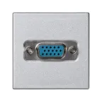Connect Плата с разъемом VGA мама (15 контактов) винты 45х45мм алюминий