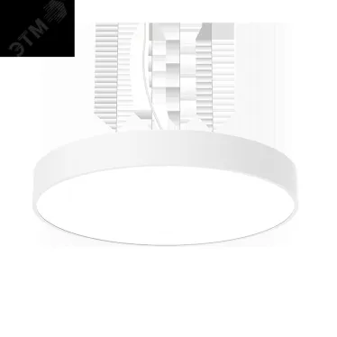 Cветильник светодиодный COSMO подвесной 120 Вт 1200*115 мм 3000К с рас. опал RAL9003 белый муар | V1-R0-00504-30000-2012030 | VARTON