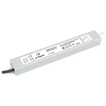 Блок питания ARPV-24045-D (24V, 1.9A, 45W) (ARL, IP67 Металл, 3 года)