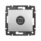 VALENA Розетка телевизионная ТV звезда в рамку 2400мГц 1.5дБ алюминий