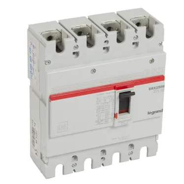 Выключатель автоматический DRX250 термомагнитный 160A 4П 25кА