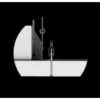 Светильник светодиодный для СПС АЛБЕС АР 600 АС 600*600*100 36Вт 4000К IP54 опал равн. засв. авар. пост.| V1-A3-00403-10HGA-5403640 | VARTON