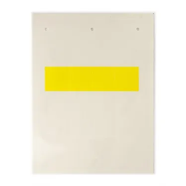 Самоламинирующаяся маркировка для кабелей и труб 8-14мм. Желтая (4 шт. на пластине, упак. по 10 листов)