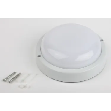 Светильник светодиодный пылевлагозащищенный для ЖКХ SPB-201-0-65К-008 IP65 8Вт 6500К КРУГ | Б0047616 | ЭРА