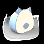 Светильник ночник настольный 5 Вт 200 лм 2700-6000К DC 5В Голубой IP20 112х54х109мм с Li-ion акк 1200мА диммируемый Qplus Gauss