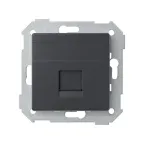 Адаптер на 1 RJ45(12) 75528-, 75540-, 75541-, 75544-39, шторка, S82,82N, графит