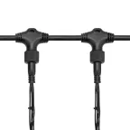 Гирлянда "Светодиодный Дождь" 2х6м, эффект водопада, черный провод, 230 В, диоды СИНИЕ, 1500 LED | 235-263 | NEON-NIGHT