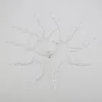 Гирлянда светодиодная Сосульки 1,5 м, 10 LED, прозрачный ПВХ, цвет свечения теплый белый, 2 х АА (батарейки не в комплекте) | 303-093 | NEON-NIGHT