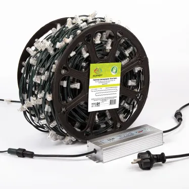 Гирлянда "LED ClipLight" 12V 150 мм, цвет диодов Мульти | 325-129 | NEON-NIGHT