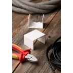 Соединитель (60х40) (4 шт) Plast PROxima белый