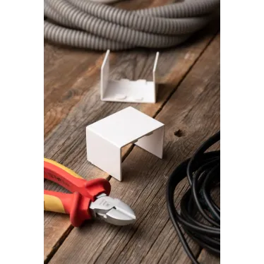 Соединитель (60х40) (4 шт) Plast PROxima белый