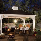 Светильник НСУ-60w цепь Е27 IP44 черное золото