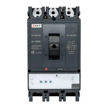Выключатель автоматический ВА-99C (Compact NS) 630/500А 3P 45кА PROxima