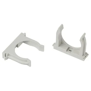 Крепеж клипса для труб прямой монтаж d 50мм серый CLIP-50-G-MP