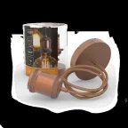 Светильник подвесной под лампу 1хE27 AC 220В Медный IP20 1000х48х80мм Алюминий Decor Gauss