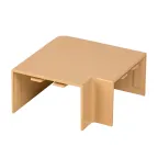                  Поворот 90 градусов (40х25) (4 шт) Plast PROxima под светлое дерево
               