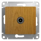 Коннектор GLOSSA TV антенна механизм дерево дуб