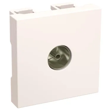 Розетка телевизионная TV 2 модуля РКТ-20-00-П