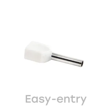 Наконечник штыревой втулочный изолированный НШвИ (2) 0.5-8 (50шт)