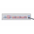 Делитель гнездо VGA на 4 гнезда VGA, 150 МГц,,