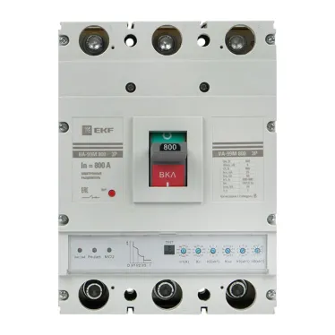 Выключатель автоматический ВА-99М 800/800А 3P 75кА с электронным расцепителем PROxima