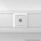 Avanti ТВ розетка оконечная ''Белое облако'', 16A, 1 модульная