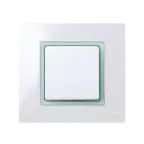 Вставка декоративная в 2701610-.., ...620-..., 630-..., 640-030, S27Pl, зеленый прозрачный