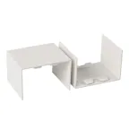 Соединитель (60х40) (4 шт) Plast PROxima белый