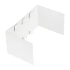 Соединитель (60х40) (4 шт) Plast PROxima белый