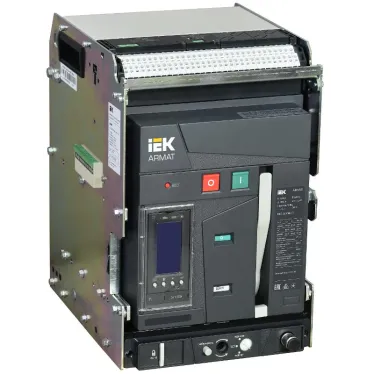 Выключатель автоматический воздушный ARMAT выдвижного исполнения 3P типоразмер A 55кА 1600А расцепитель TY с комплектом аксессуаров 220В: мотор привод катушка включения катушка отключения