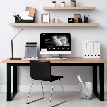 Светильник настольный GTL202 10W 550lm 3000-6000K 170-265V черный диммируемый USB LED 1/8/32 | GT2022 | Gauss