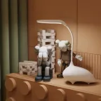 Светильник настольный Qplus GTL701 6W 330lm 2700-6000K 5V Li-ion 1200mA белый детский диммируемый LED 1/10/30 | GT7011 | Gauss