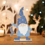 Деревянная фигурка Гном с носком 15х4х17 см | 504-009 | NEON-NIGHT