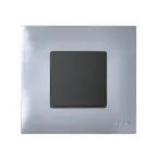 Рамка-декор на 1 пост для 2700610-03., S27Pl, нержавеющая сталь