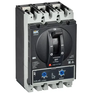 Выключатель автоматический в литом корпусе ARMAT 3P типоразмер A 150кА 32А расцепитель термомагнитный регулируемый