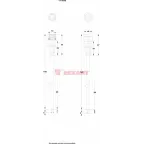 Соединительный кабель (3pin) герметичный (IP67) 3х0.5кв мм белый, REXANT