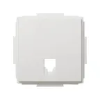 Накладка телефонной розетки, Scudo, белый