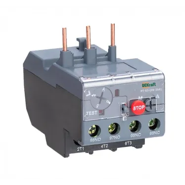 Реле тепловое для контакторов 09А-25А 4.0А-6.0А