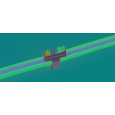 Держатель маркеров 25-35мм 4 символа САВ3 черный (50шт)